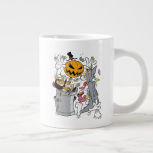 Caneca De Café Grande Tom e Jerry  Boo para Tom