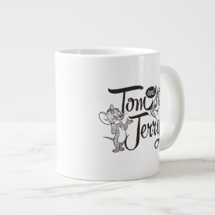 Caneca De Café Grande Tom E Jerry  Tom E Jerry Parecem Doce