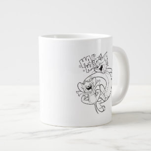 Caneca De Café Grande Tom E Jerry Tom E Jerry Rindo