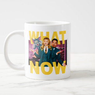 Caneca De Café Grande Tom & Jerry com Kayla e Terrance - E agora