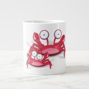 Caneca De Café Grande Tony, o Caranguejo