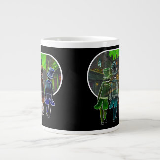 Caneca De Café Grande Top hat design Mug
