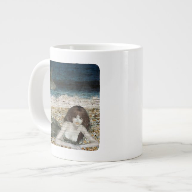 Caneca De Café Grande Topazia Specialty Mugs (Frente Esquerda)