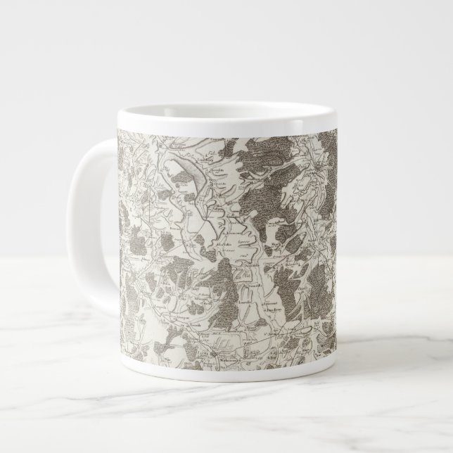 Caneca De Café Grande Toque (Frente Esquerda)