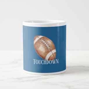 Caneca De Café Grande Toque de Futebol