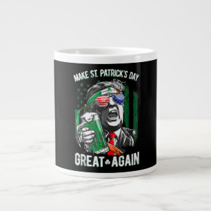 Caneca De Café Grande Torne O Excelente Do Dia de São Patrício Novamente