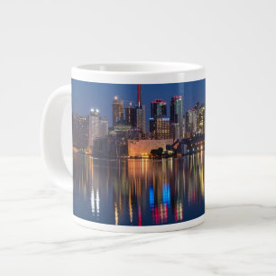 Caneca De Café Grande Toronto, Canadá, paisagem urbana noturna
