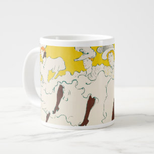 Caneca De Café Grande Toupe de Mademoiselle Eglantine, Toulouse Lautrec