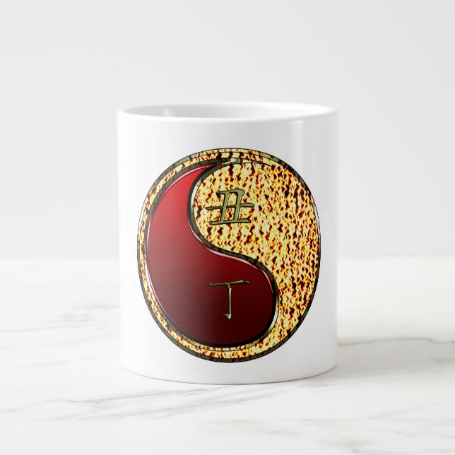 Caneca De Café Grande Touro de Fogo (Frente)