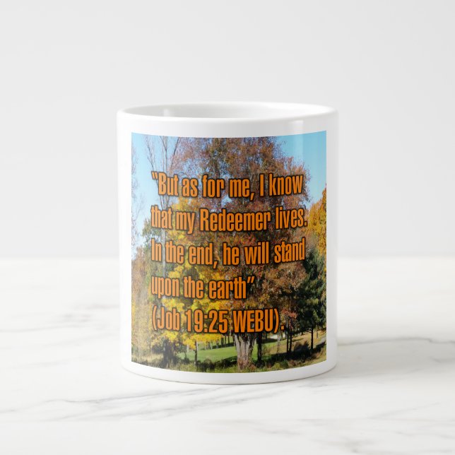 Caneca De Café Grande Trabalho 19:25 WEBU Mug (Frente)