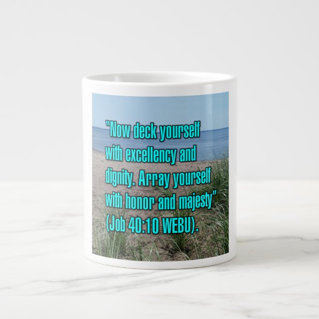 Caneca De Café Grande Trabalho 40:10 WEBU Mug (Frente)