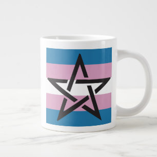 CANECA DE CAFÉ GRANDE TRANS ORDEM PENTAGRAM MUG