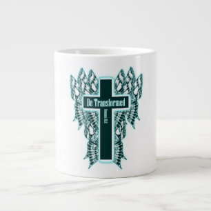 Caneca De Café Grande Transformação - Romanos 12:2