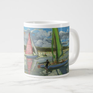 Caneca De Café Grande Três dunas France do zurro dos veleiros
