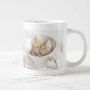 Caneca De Café Grande Três Pequenos Ratos