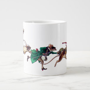 Caneca De Café Grande Três Ratos Cegos
