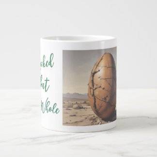 Caneca De Café Grande Trincado mas Ainda Inteiro - Coleção de Ovos