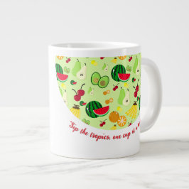 Caneca De Café Grande Tropical Frenzy Mug