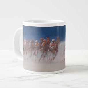 Caneca De Café Grande Trotting Races Brittany 2012
