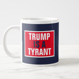 Caneca De Café Grande Trump é uma política típica do GOP