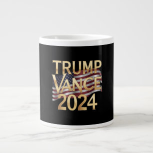 Caneca De Café Grande Trump Vance 2024 A Bold Vision for America, Mug