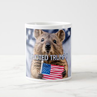 Caneca De Café Grande Trump votado