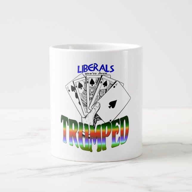 CANECA DE CAFÉ GRANDE TRUMPADO (Frente)