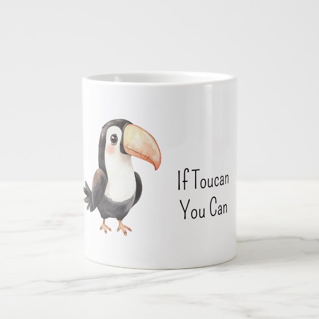 Caneca De Café Grande Tucano-preto   (Frente)