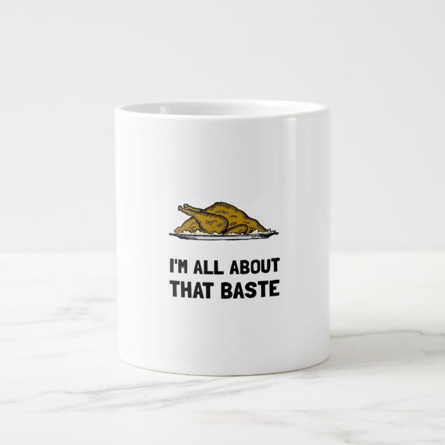 Caneca De Café Grande Tudo Sobre O Baste Feitiçado (Frente)