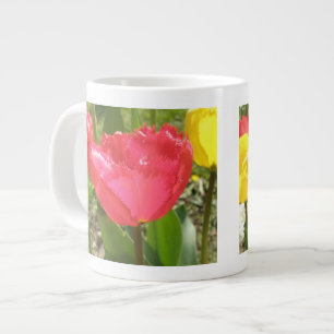 Caneca De Café Grande Tulipas de frango