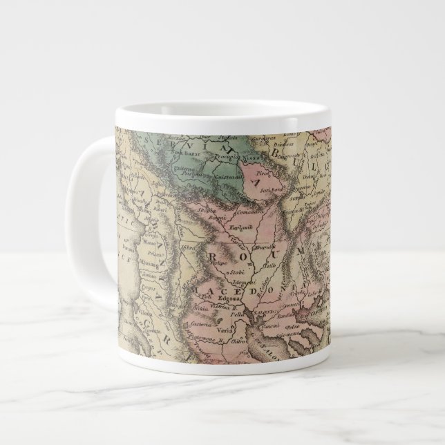 Caneca De Café Grande Turquia na Europa 2 (Frente Esquerda)