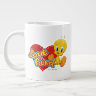 Caneca De Café Grande TWEETY™ - Pássaro do Amor