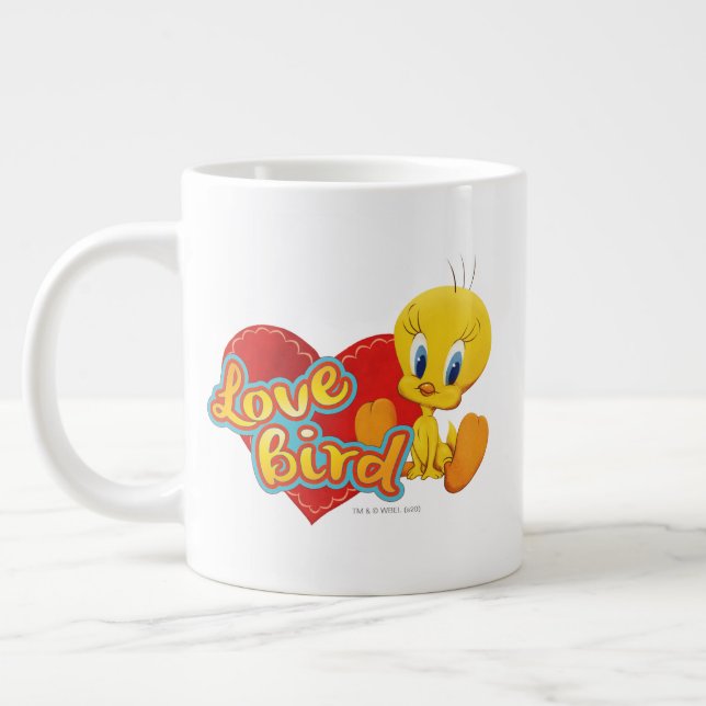 Caneca De Café Grande TWEETY™ - Pássaro do Amor (Esquerda)