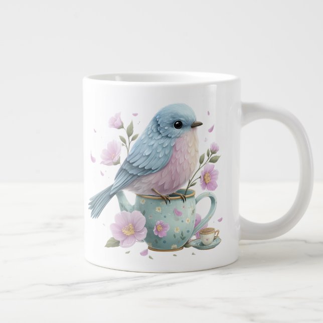 Caneca De Café Grande Tweety Sweety (Direita)