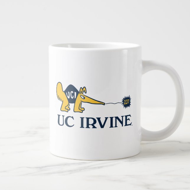 Caneca De Café Grande UC Irvine | UCI Anteatistas Zot! (Direita)