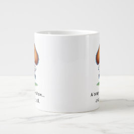 Caneca De Café Grande Um beagle rouba o show