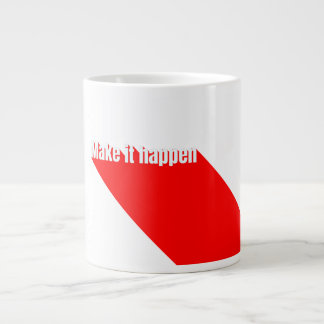 Caneca De Café Grande Um copo de motivação