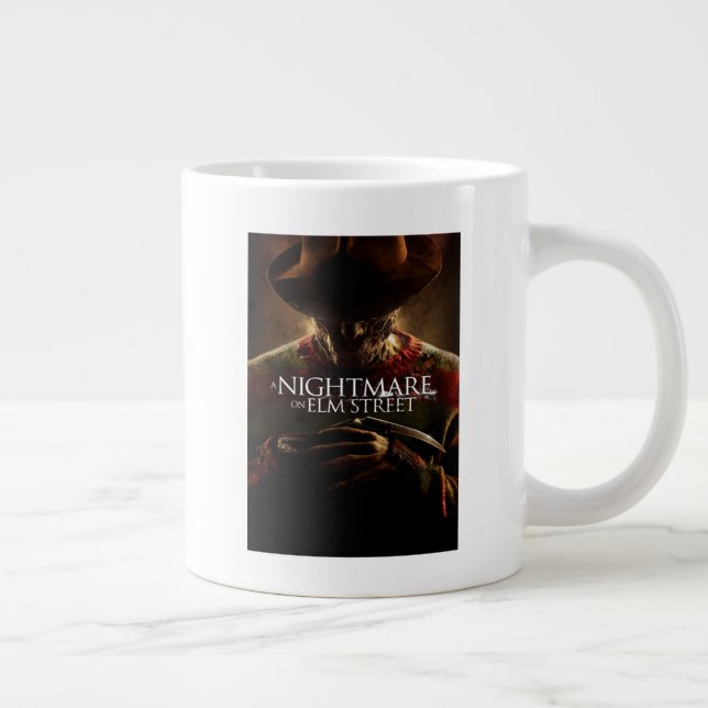 Caneca De Café Grande Um pesadelo na Elm Street | Poster de filmes (Direita)