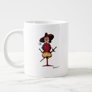 Caneca De Café Grande Um Swashbuckler Rough