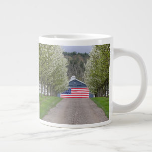 Caneca De Café Grande Uma Fazenda Americana