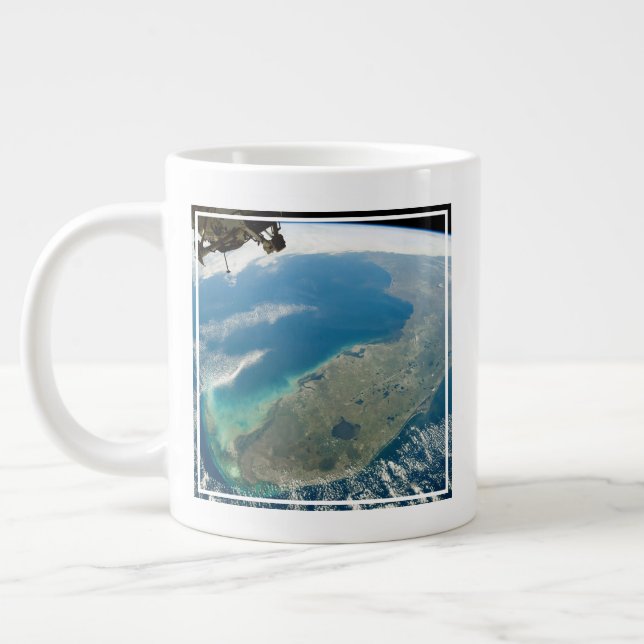 Caneca De Café Grande Uma Flórida Oblíqua, Na Costa Sudeste (Esquerda)
