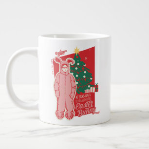 Caneca De Café Grande Uma história de Natal Coelhinho de Páscoa Derang