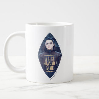 Caneca De Café Grande "Uma Menina Não Tem Nome" Arya Stark Graphic