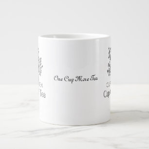 Caneca De Café Grande Uma taça a mais chá