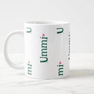 Caneca De Café Grande Ummi Mãe Dia das Mães Gigante 