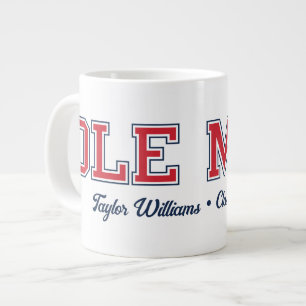 Caneca De Café Grande Universidade do Mississippi Ole Miss Wordmark