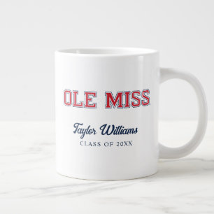 Caneca De Café Grande Universidade do Mississippi Ole Miss Wordmark