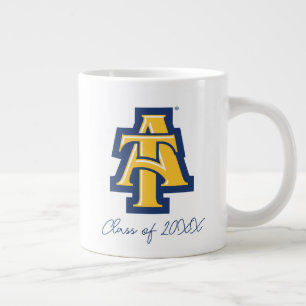 Caneca De Café Grande Universidade Estadual da Carolina do Norte A&T L