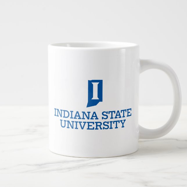Caneca De Café Grande Universidade Estadual de Indiana (Direita)