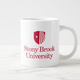 Caneca De Café Grande Universidade Stony Brook   Marca nominativa